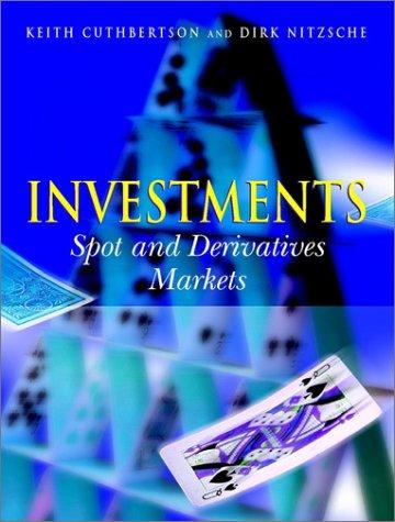 Investments by Keith Cuthbertson, Dirk Nitzsche book cover