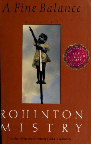 A Fine Balance by Rohinton Mistry book cover