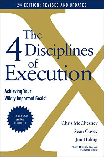 4 Disciplines of Execution by Stephen R. Covey book cover