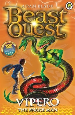 Vipero The Snake Man by Adam Blade book cover