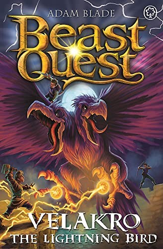 Beast Quest : Velakro the Lightning Bird by Adam Blade book cover