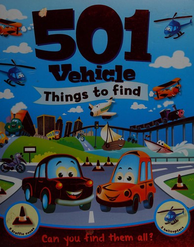 501 vehicle things to find book cover