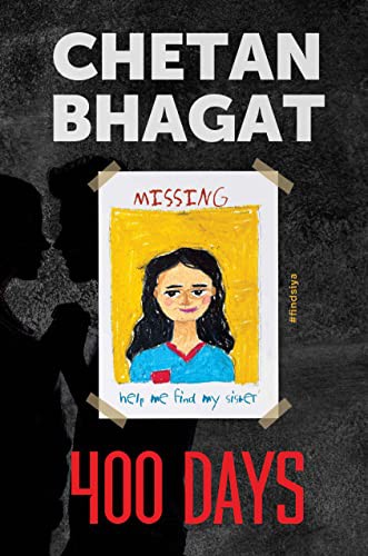 400 Days by Chetan Bhagat book cover