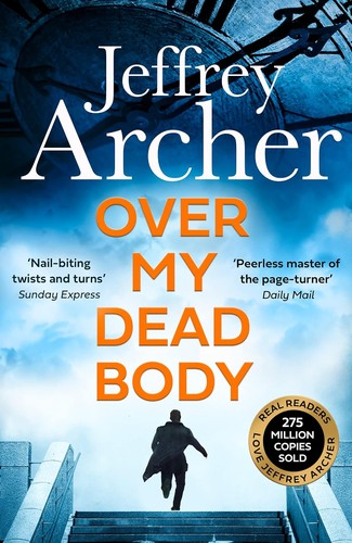Over My Dead Body by Jeffrey Archer book cover