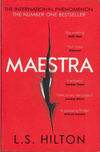 Maestra by L. S. Hilton book cover
