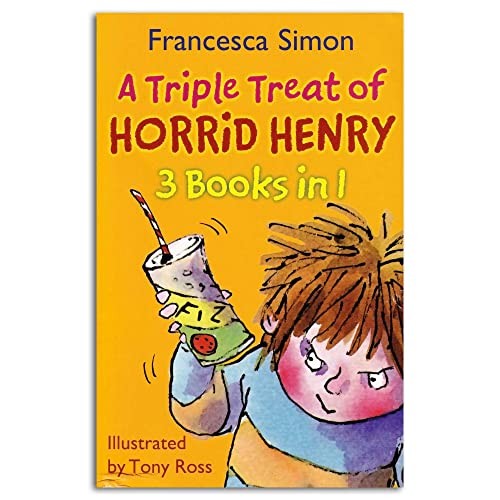 Horrid Henry 3-in-1 by Francesca Simon book cover