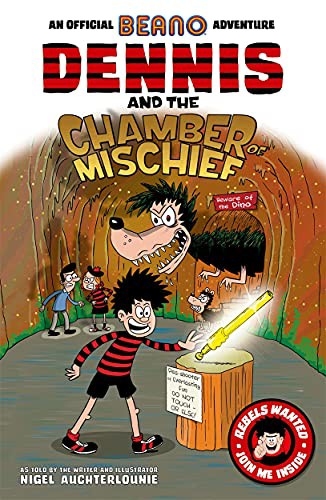 Dennis & The Chamber Of Mischief by Nigel Auchterlounie book cover
