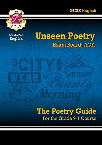 GCSE Eng Lit AQA Uns Poetry Study & Exam by CGP Books book cover