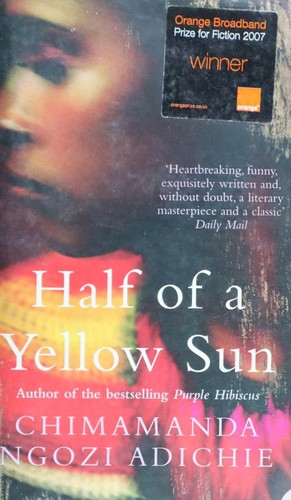 Half of a Yellow Sun by Chimamanda Ngozi Adichie book cover