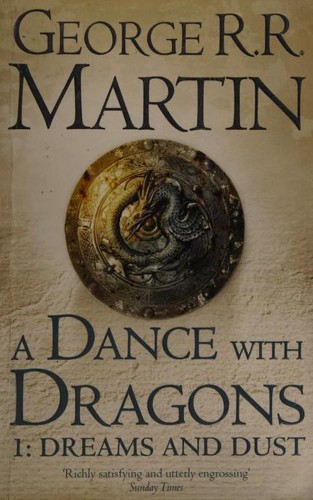A Dance With Dragons by George R. R. Martin book cover