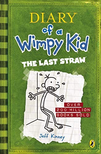 Diary of Wimpy Kid. The Last Straw by Jeff Kinney book cover
