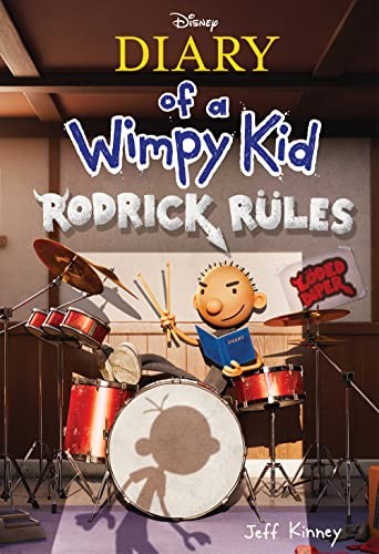 Diary of a Wimpy Kid : Rodrick Rules by Jeff Kinney book cover
