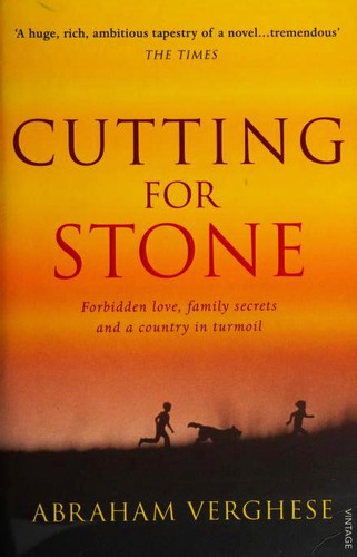Cutting for Stone by Abraham Verghese book cover