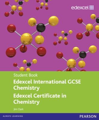 Edexcel IGCSE Chemistry Student Book with ActiveBook CD by Jim Clark book cover