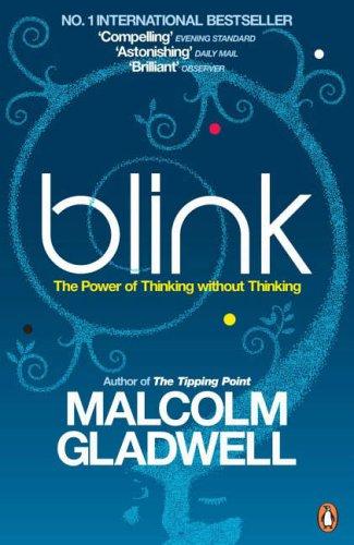 Blink by Malcolm Gladwell book cover