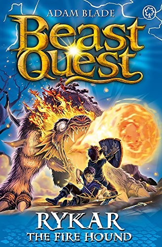 Beast Quest: Rykar the Fire Hound: Series 20 Book 4 by Adam Blade book cover