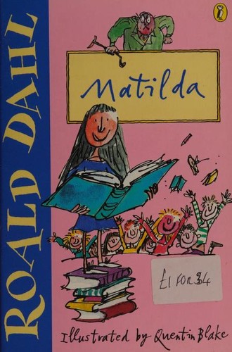 Matilda by Roald Dahl book cover