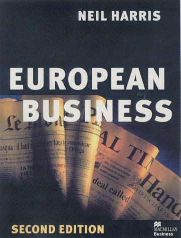 European Business by Neil Harris book cover