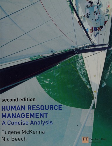 Human Resource Management by Eugene F. McKenna, Nic Beech book cover