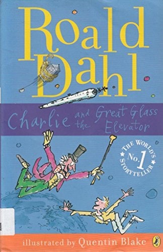 Charlie and the Great Glass Elevator by Roald Dahl book cover