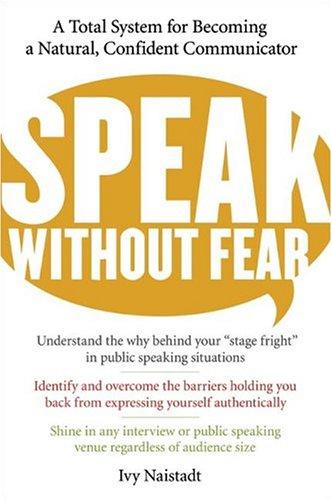 Speak Without Fear by Ivy Naistadt book cover