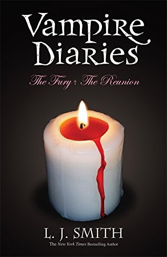 The Vampire Diaries by Lisa Jane Smith book cover