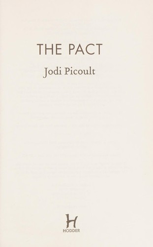 Pact by Jodi Picoult book cover