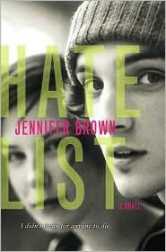Hate List by Jennifer Brown book cover