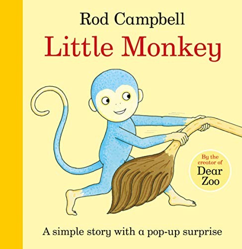 Little Monkey! by Rod Campbell book cover