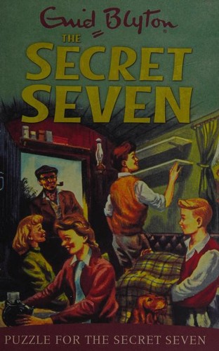 Puzzle For The Secret Seven by Enid Blyton book cover