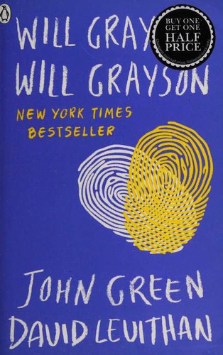 Will Grayson Will Grayson by John Green, David Levithan book cover