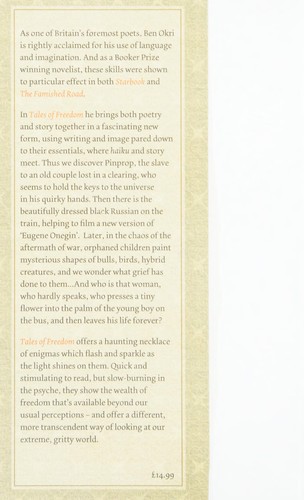 Tales of freedom by Ben Okri book cover