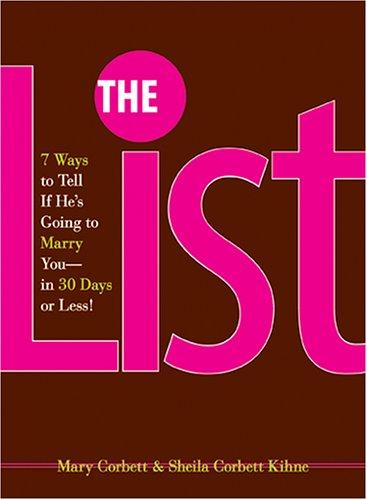 The list by Mary Corbett, Sheila Corbett Kihne book cover