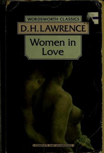 Women in love by D. H. Lawrence book cover